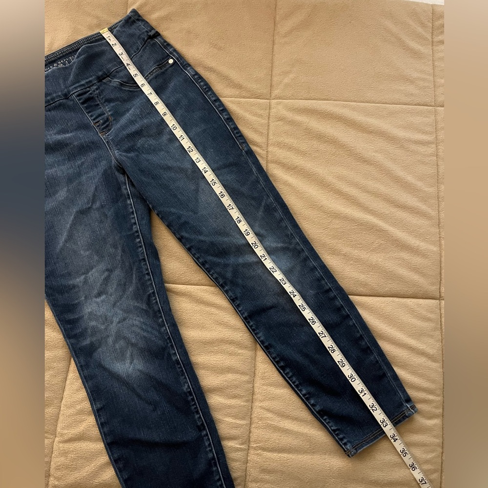 Rock & Republic Fever Denim Rx Slimming Pull On Skinny Jeans - Picture 5 of 10